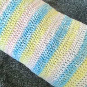 Handmade Full Size Crocheted Blanket